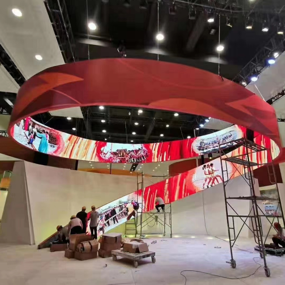 P1.86 Ring LED Display Screen | Fine-Pitch Circular LED