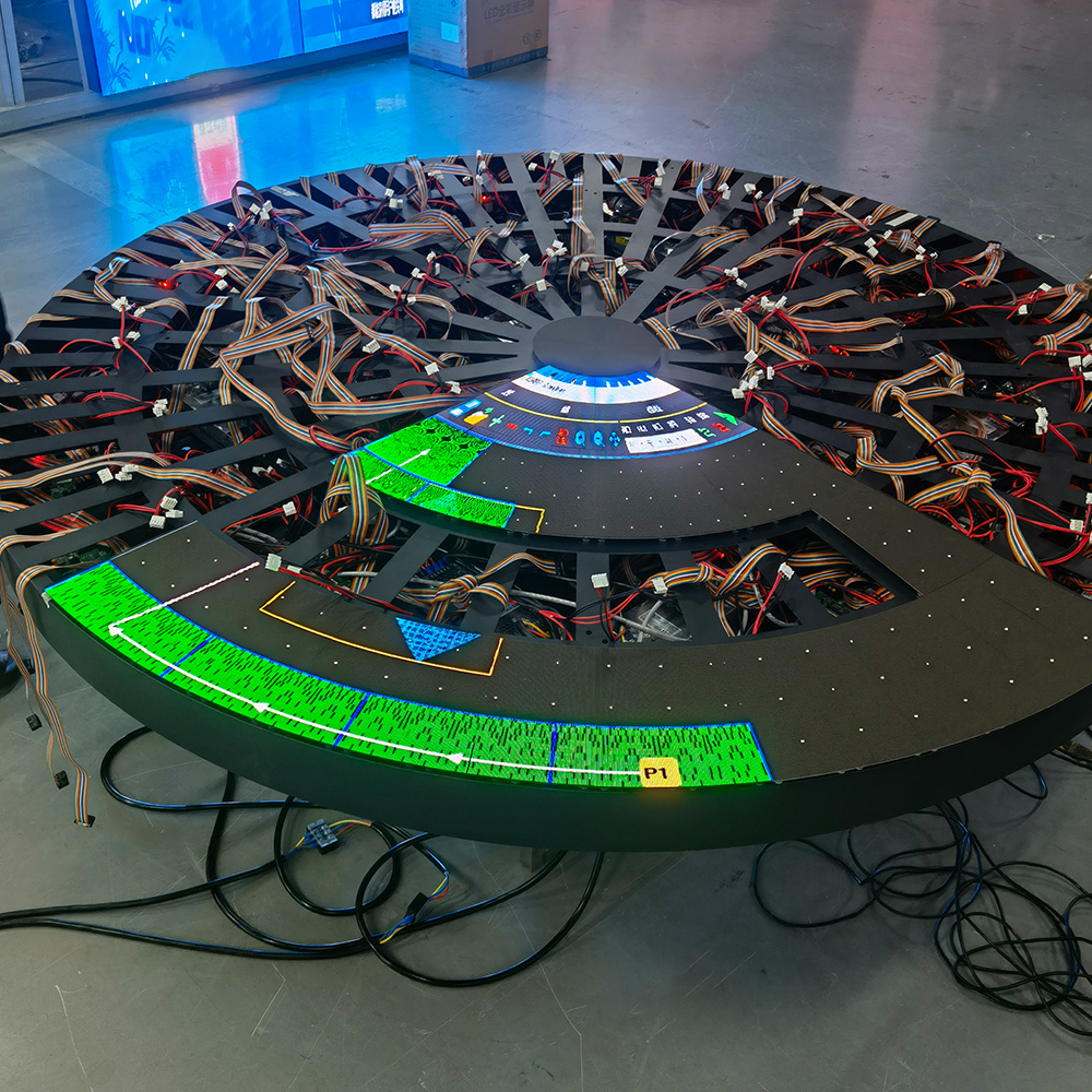 round led screen