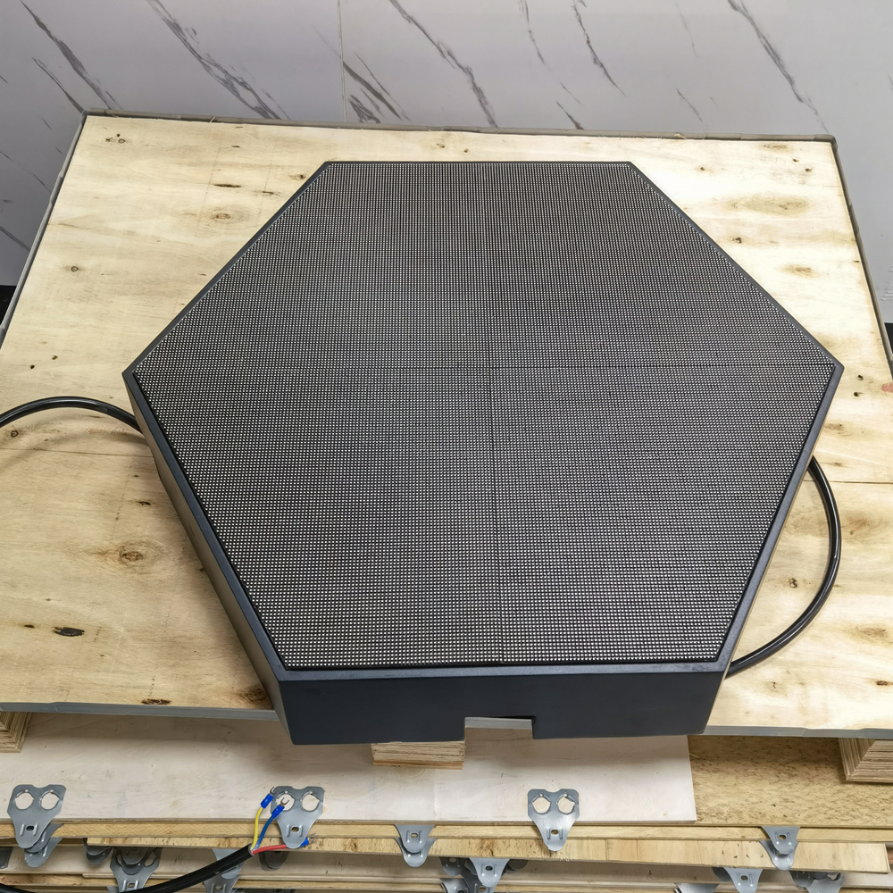 hexagon shape led screen