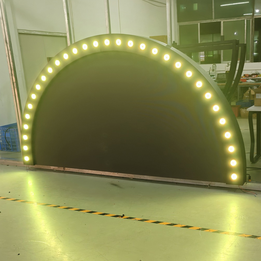 semi-round led screen