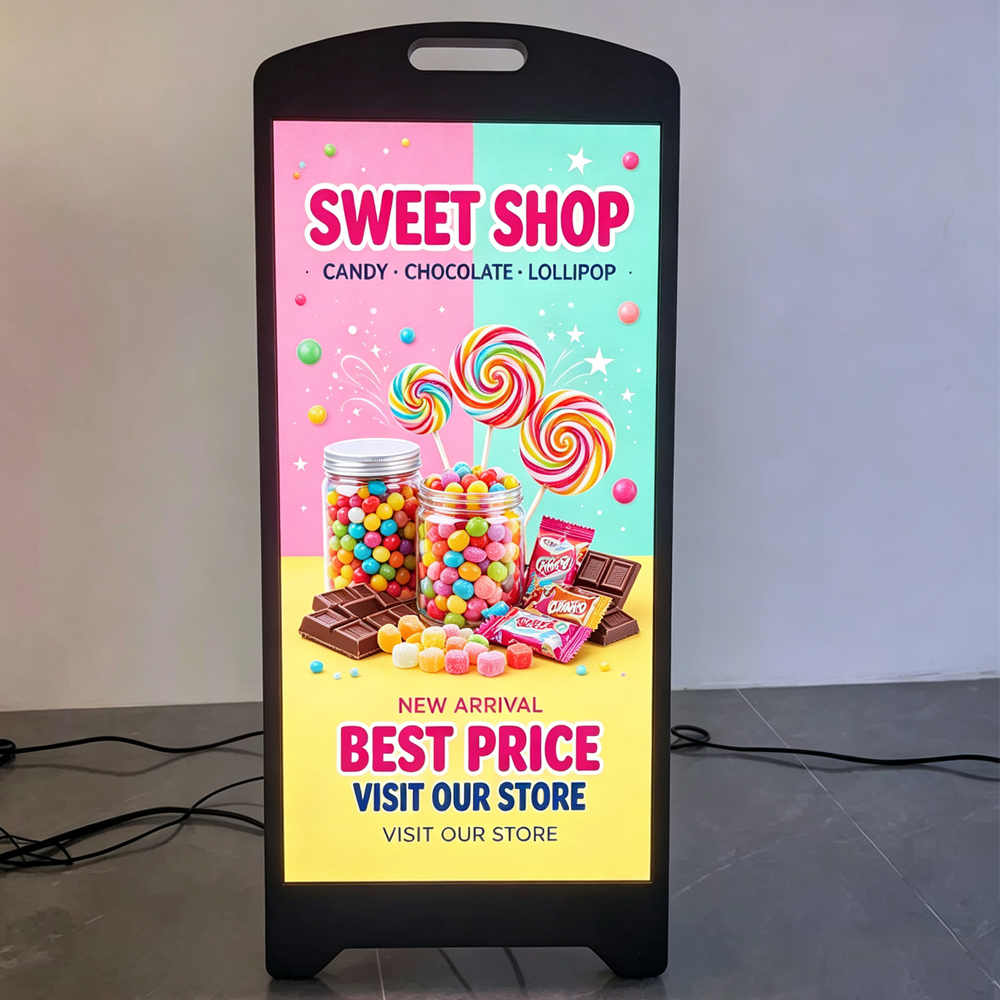 led poster display outdoor